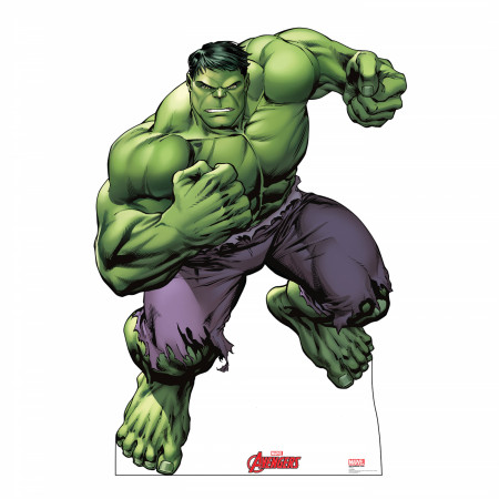 Avengers Animated Incredible Hulk Cardboard Stand Up